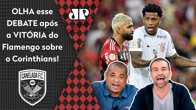 EU VOU DIZER UMA COISA! Essa VITÓRIA do Flamengo contra o Corinthians foi... OLHA esse DEBATE!