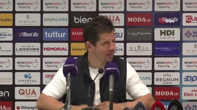 Emre Belözoğlu: Ligi ilk 5 sırada tamamlamak istiyoruz