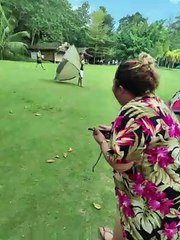 Who Needs A Kite When You Have A Tent