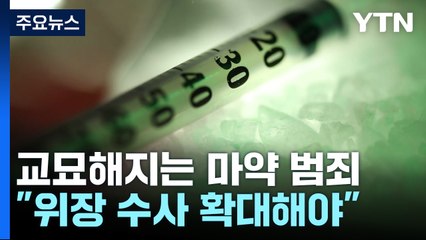날로 교묘해지는 마약 범죄..."위장 수사 확대해야" / YTN