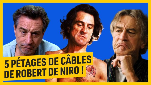 Mafieux, père de famille ou encore chauffeur de taxi, De Niro s'énerve comme personne !