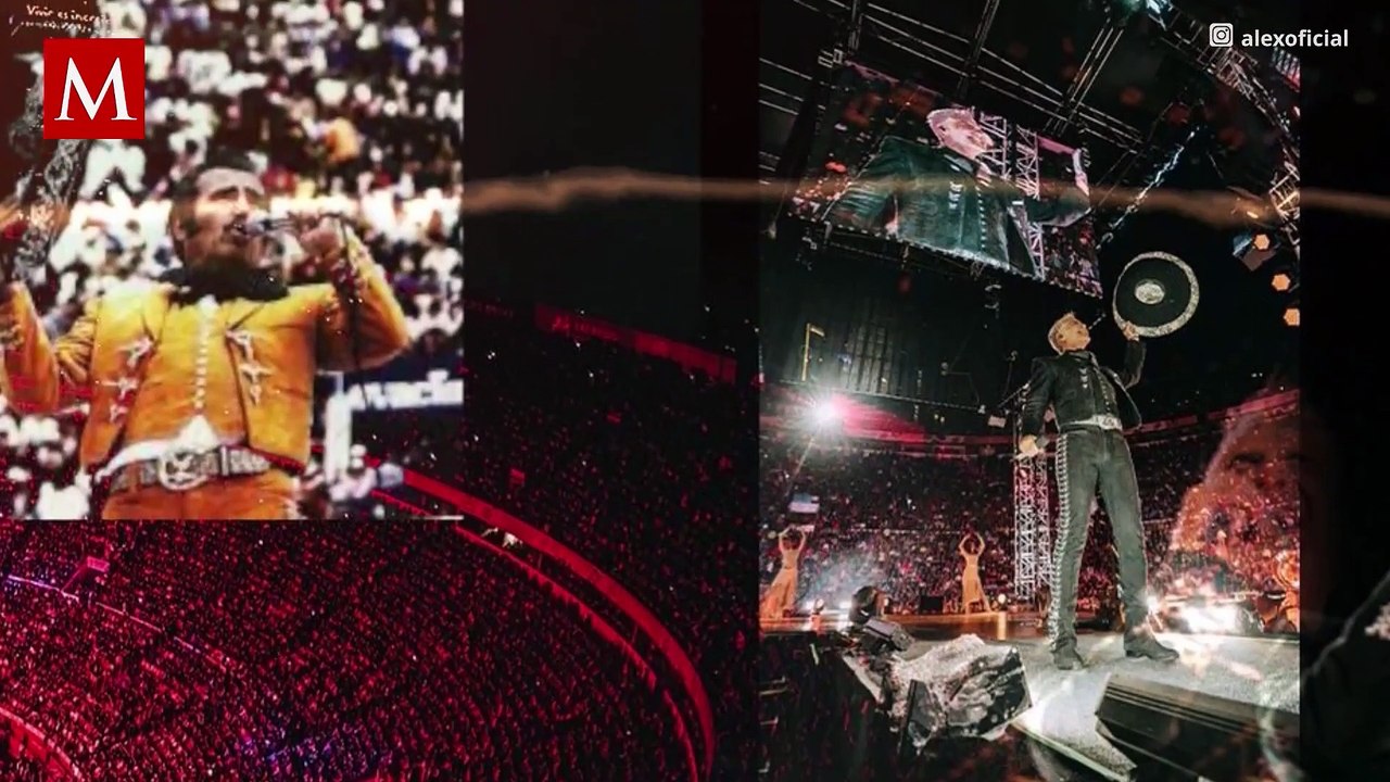 Alejandro Fernández rinde homenaje a su papá durante concierto en la Plaza de Toros