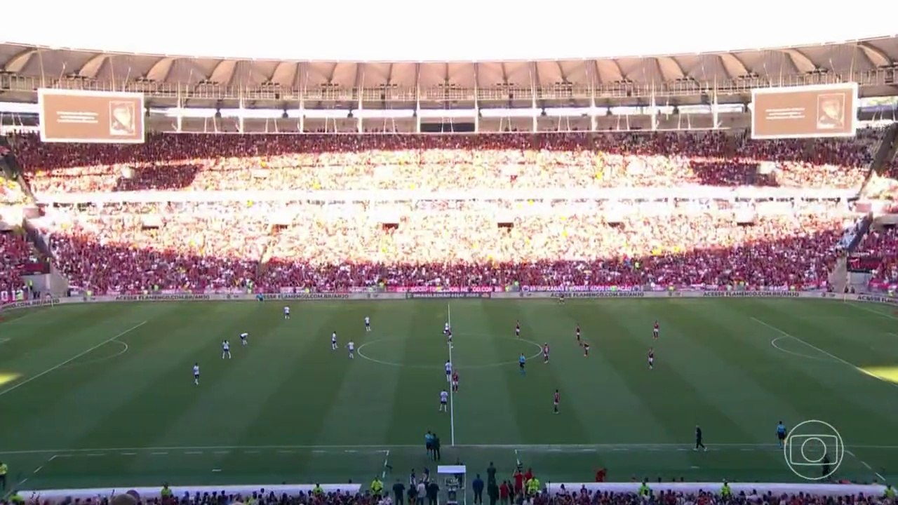Campeonato Brasileiro 2023  Flamengo x Corinthians (7ª rod) com Luís Roberto (Globo) 1º tempo