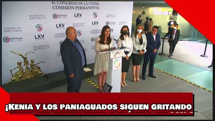 Descargar video: ¡VEAN! ¡Kenia y los paniaguados siguen gritando que les urge vitacilina! ¡Les arden éxitos de AMLO!1