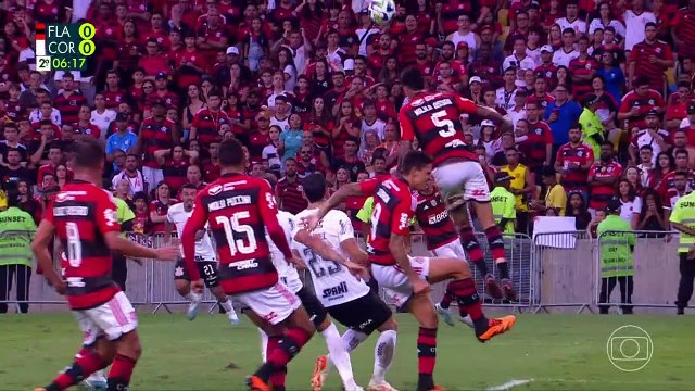 Campeonato Brasileiro 2023 Flamengo x Corinthians (7ª rod) com Luís Roberto (Globo) 2º tempo