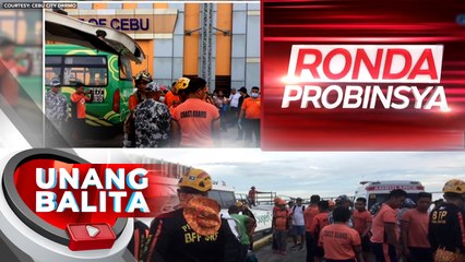 Ferry at cargo ship, nagkabanggaan sa dagat sa Cebu City; ilang sakay ng ferry, sugatan | UB