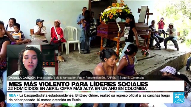 Daniela Garzón: 'Detrás de la violencia contra líderes sociales hay disputas por la tierra'