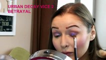 Purple Smokey Eye and Bold Lips TUTORIAL