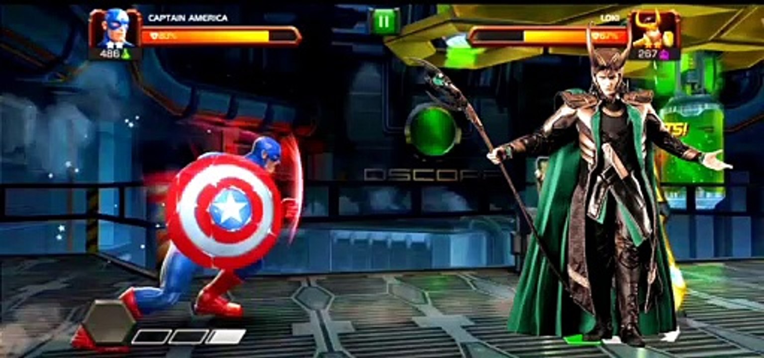 Captain america Vs Loki Amazing fighting scene  // loki god of mischief
