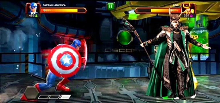 Captain america Vs Loki Amazing fighting scene // loki god of mischief