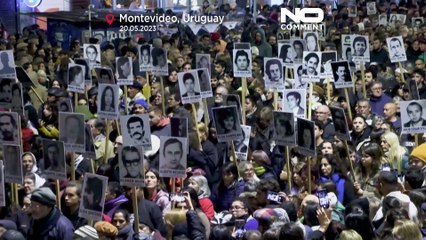 «مارش سکوت» در اروگوئه به یاد قربانیان دوران دیکتاتوری؛ ۱۹۱ نفری که هرگز پیدا نشدند
