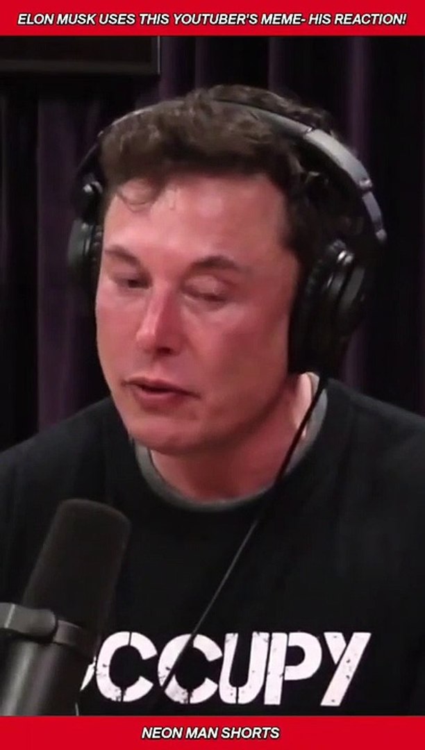 ⁣Elon Musk uses this YouTuber's Meme- His Reaction!| Elon Musk Ethan Behzinga News #shorts
