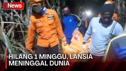 Kakek yang Hilang Seminggu Ditemukan Meninggal Dunia