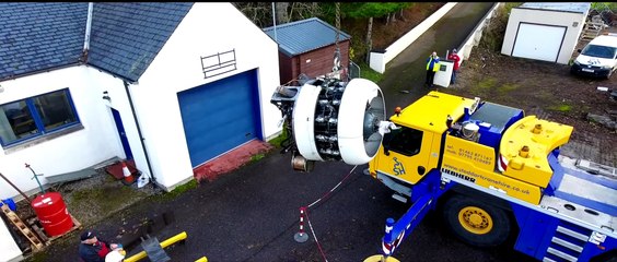 Plane Rescue Escape from Loch Ness Trailer