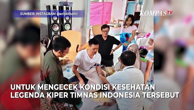 Ketum PSSI Erick Thohir Kirim Dokter Cek Kondisi Mantan Kiper Arema FC Kurnia Meiga