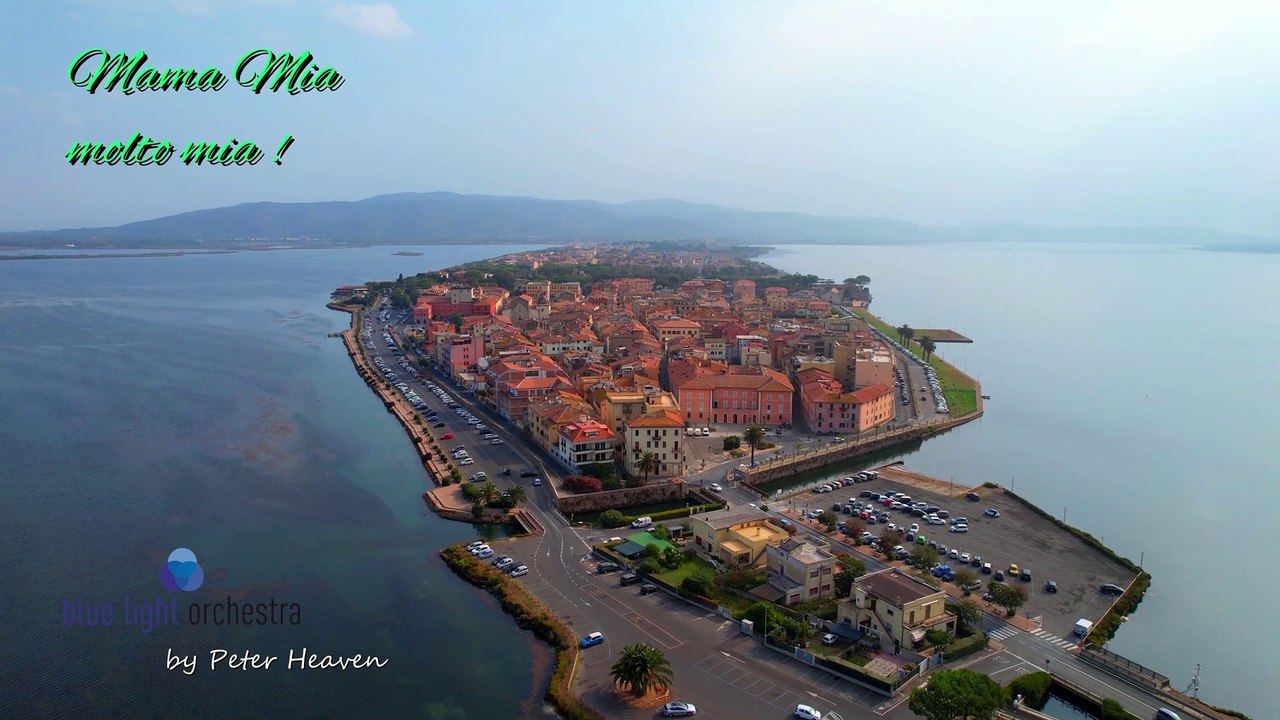 SPANISH MILL ☀️ Lagoon city Orbetello (Italy) - Peter Heaven & Blue Light Orchestra - Instrumental music in its most beautiful way