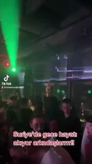 Suriye'de forma giyen Türk basketbolcudan 'gece kulübü' paylaşımı: Savaş muhabbeti yapanlar iyi baksın