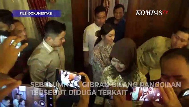 Cuitan Gibran Rakabuming Soal DIpanggil DPP PDIP: Ada Surat Tertulis yang Ditujukkan ke Saya