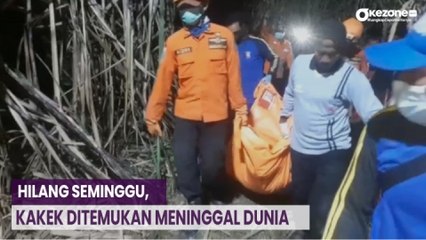 Pria Lansia Ditemukan Meninggal Dunia Setelah Hilang Seminggu