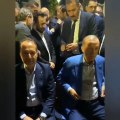 Başkasının getirdiği suyu almayan Erdoğan, oğlu Bilal Erdoğan uzatınca içti