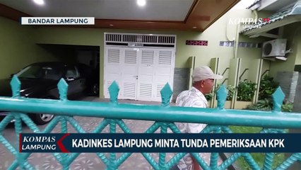 Kadinkes Lampung Reihana Minta Tunda Pemeriksaan KPK