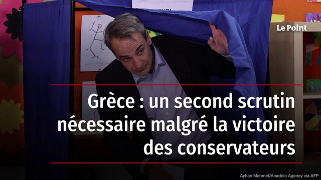 Grèce : un second scrutin nécessaire malgré la victoire des conservateurs