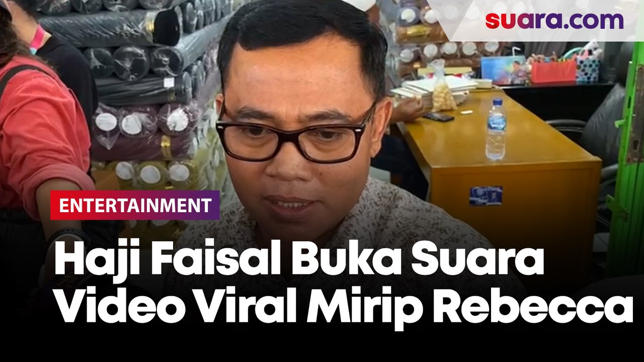Haji Faisal Buka Suara Soal Video Syur Viral Mirip Rebecca Klopper