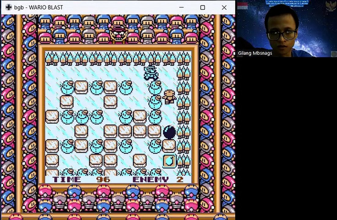 level 6 Main Game Jadul Wario Blast (1994) Level 6 - Mengalahkan BOSS Level 6 ; Gameboy Advance - Gilang Mbsnags