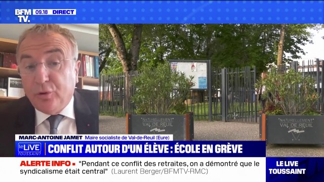 On est face à un mur, à une vague de menaces : le maire de Val-de-Reuil témoigne sur le conflit entre une mère d'une enfant handicapée et l'école