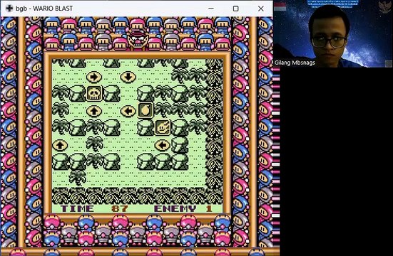 level 7 Main Game Jadul Wario Blast (1994) Level 7 - Mengalahkan BOSS Level 7 ; Gameboy Advance - Gilang Mbsnags