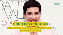 Cristina Cordula : son astuce pour bien se maquiller sans 