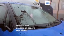 Etna: colata dal cratere Sud-Est, flusso verso Monte Supino