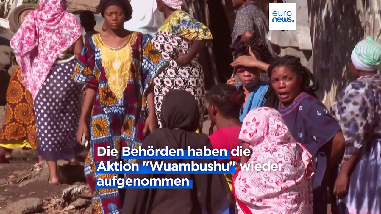 Abriss eines Lebenstraums: Illegale Migrantensiedlung auf Mayotte wird Erdboden gleichgemacht