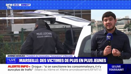 Fusillade à Marseille: pour Amine Kessaci (association "Conscience"), "l'inaction publique a conduit à la situation actuelle"