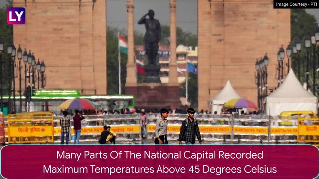 Heatwave In Delhi: IMD Issues Warning For National Capital As Temperature Crosses 45 Degrees At Some Places