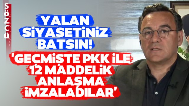 'Geçmişte PKK ile 12 Maddelik Anlaşma İmzaladılar' Deniz Zeyrek Canlı Yayında İsyan Etti