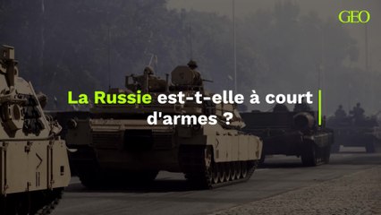 La Russie s'équipe de "bricoles" suite à une pénurie d'armement