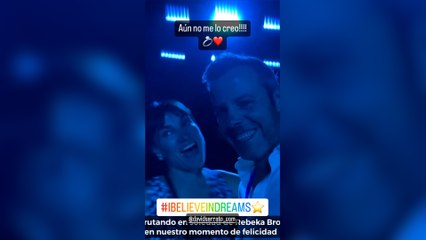 David Serrato le pìde matrimonio a Irene Villa