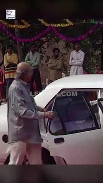 Amitabh Bachchan At The Muhurat Of "Sooryavansham"