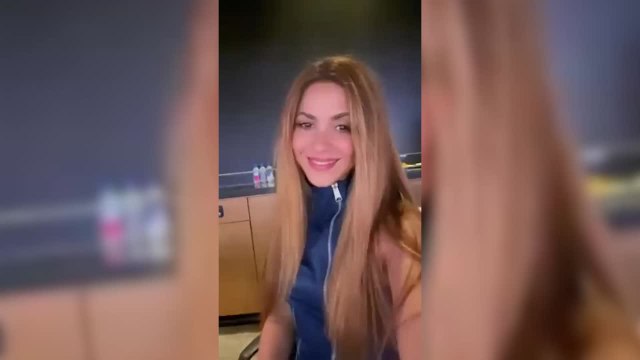 Shakira at Miami Heat game as they trample Celtics