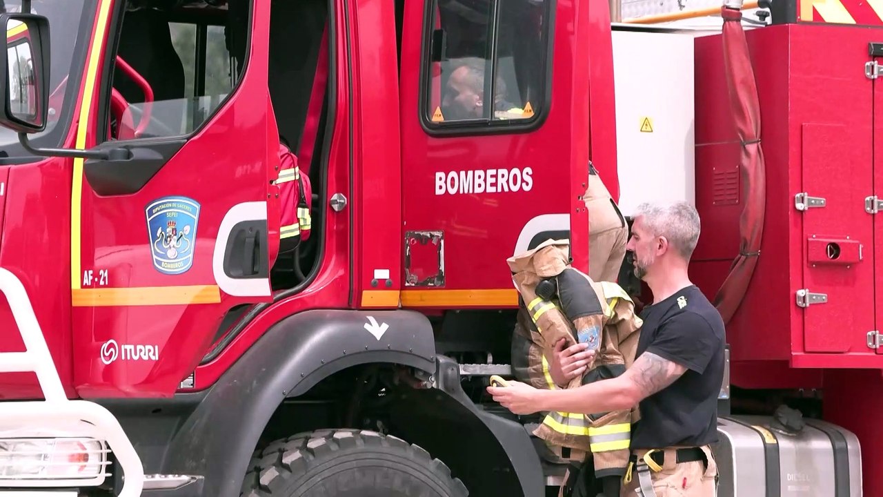 El incendio de Las Hurdes baja a nivel 1 de peligrosidad