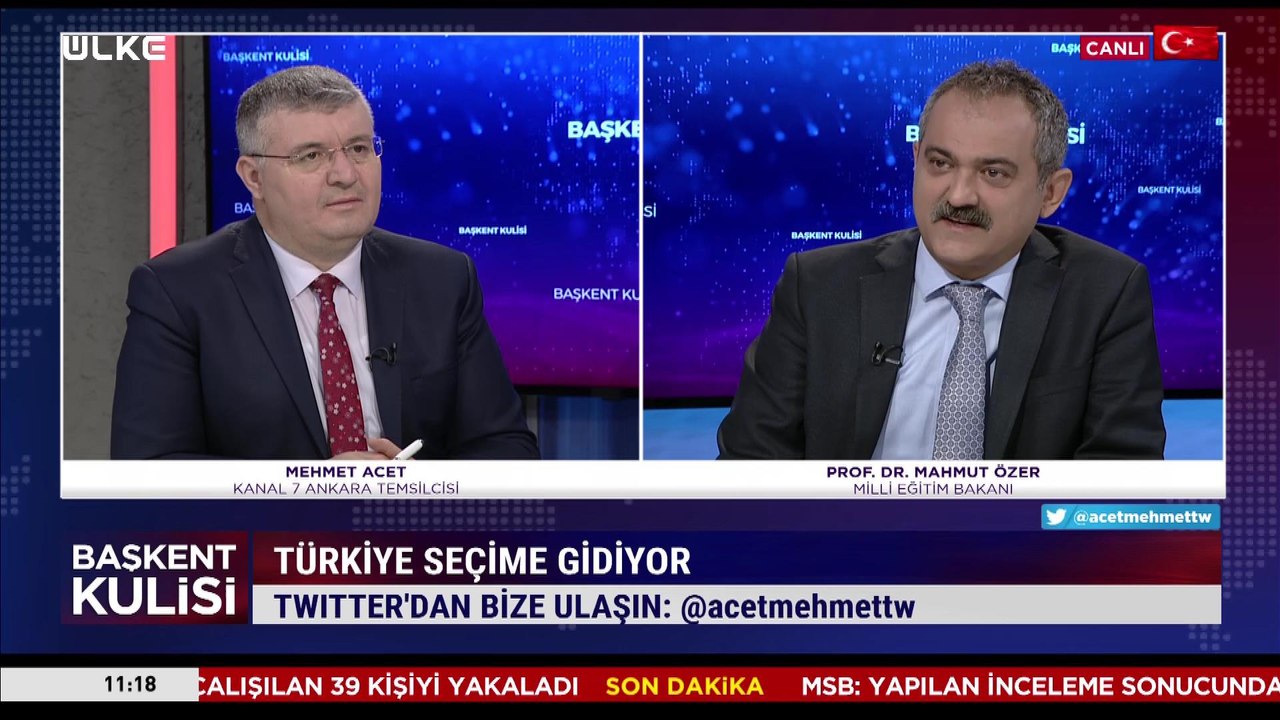 Başkent Kulisi - Prof. Dr. Mahmut Özer | 20 Mayıs 2023