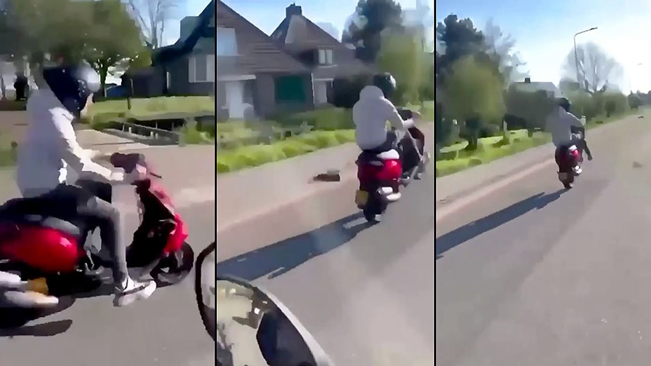 Brougnator qui double avec un wheelie