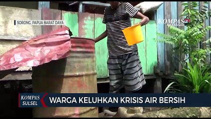 Warga Keluhkan Krisis Air Bersih