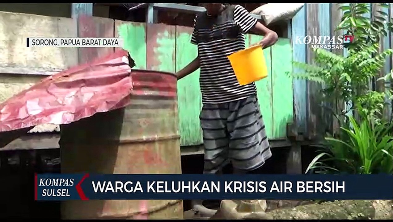 Warga Keluhkan Krisis Air Bersih