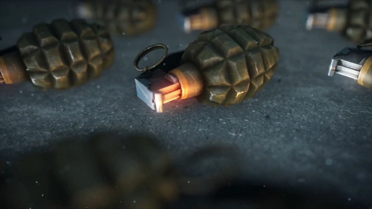 Granate von Großvater explodiert in Wohnhaus