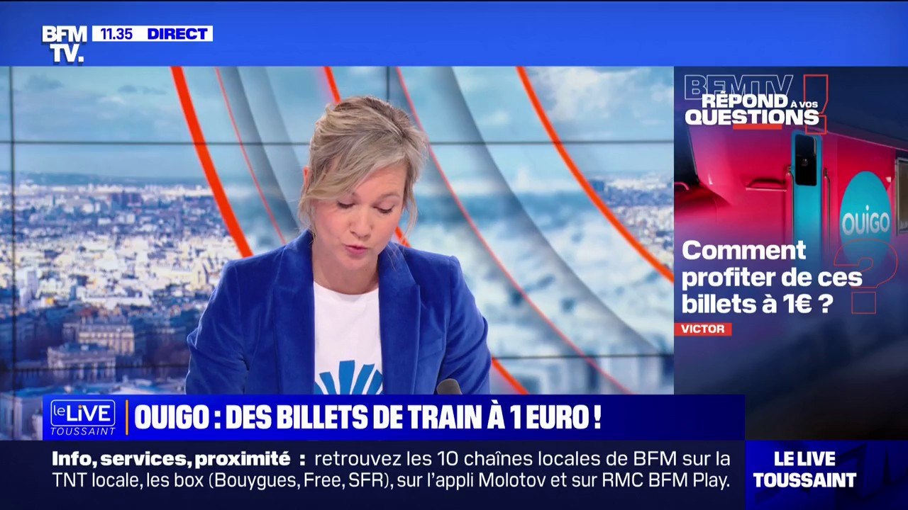 Comment profiter des billets Ouigo à 1 euro? BFMTV répond à vos questions