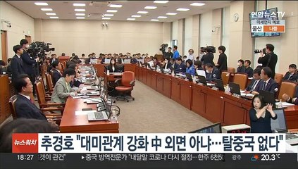 추경호 "대미관계 강화 中 외면 아냐…탈중국 없다"