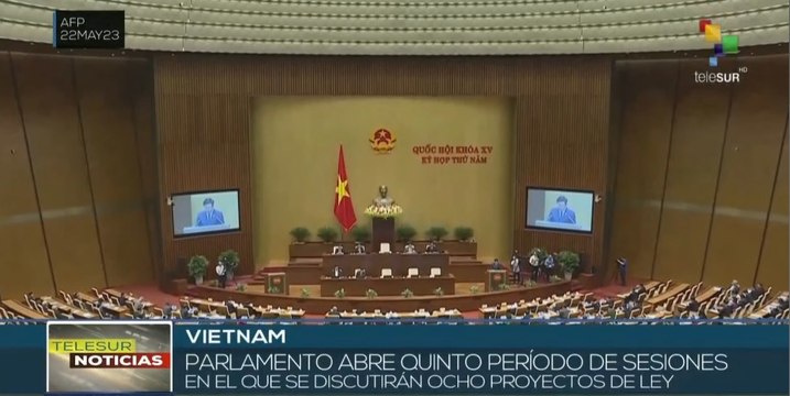 Parlamento vietnamita inaugura en Hanoi quinto periodo de sesiones ordinarias