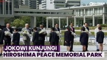 Presiden Jokowi dan Ibu Iriana Kunjungi Hiroshima Peace Memorial Park